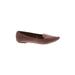 REPORT Flats: Burgundy Tweed Shoes - Women's Size 7
