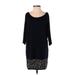 B44 Dressed Casual Dress - Popover: Black Dresses - New - Women's Size X-Small