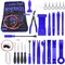 Ensemble d'outils manuels, outil de démontage à levier, Clip de porte intérieure, garniture de panneau, Kit d'outils de retrait de tableau de bord, outil de réparation d'ouverture automobile 43 pièces
