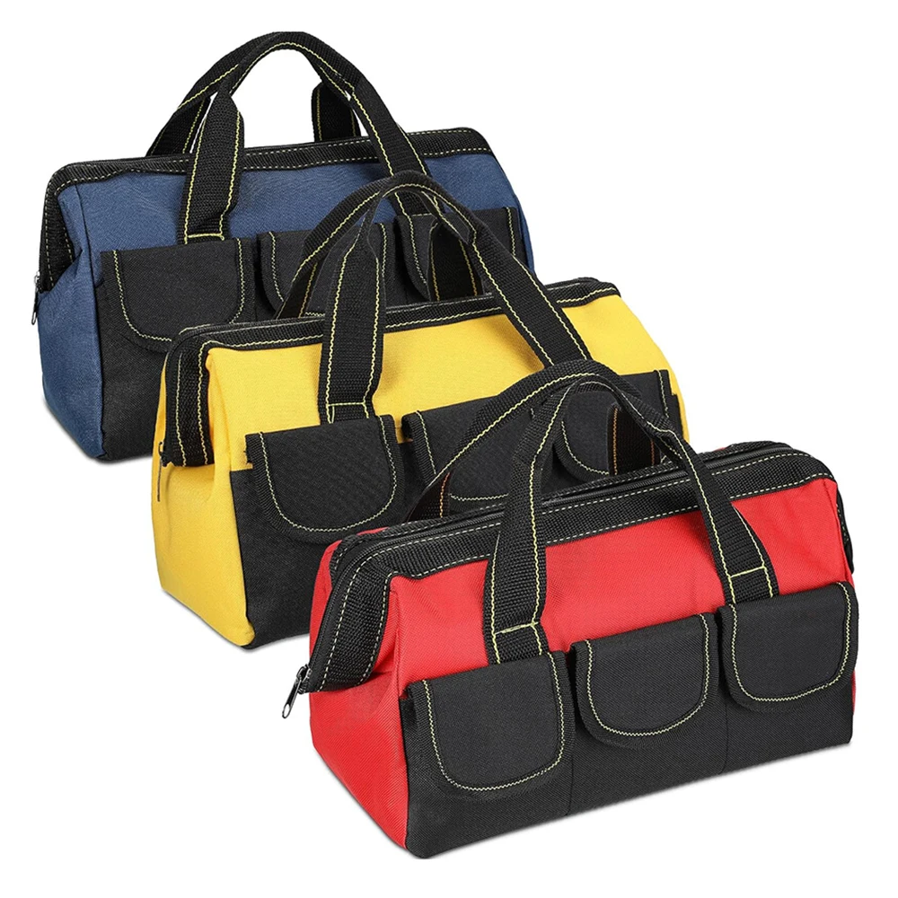 Sac à outils astronomique rigide étanche, sac à outils rapide, fourre-tout à outils à large bouche, divers outils, stylo à outils d'électricien, 12 po