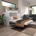 Bestar Pur Murphy Cabinet Bed w/ Mattress Wood in White | Full/Double | Wayfair 26195-000017