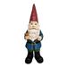 Alpine 48" Gnome w/ Bird Statuary in Blue/Red/White | 50 H x 13 W x 16 D in | Wayfair ZKD100