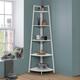17 Stories 5-Tier Display Shelves, Ladder Corner Wood Storage Plant Bookshelf in White | Wayfair C94DE7CF59D7447C892C15361DEEDF7C