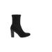 Jewel Badgley MIschka Ankle Boots: Black Print Shoes - Women's Size 8 - Almond Toe
