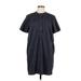 Gap Casual Dress - Shirtdress: Gray Dresses - Women's Size Medium