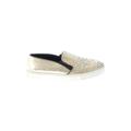 Steve Madden Sneakers: Slip On Platform Casual Gold Shoes - Women's Size 10 - Almond Toe