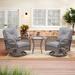 Winston Porter Razeena 2 - Person Outdoor Seating Group w/ Cushions in Gray | Wayfair D5721950E04E4CF6B35B532605390719