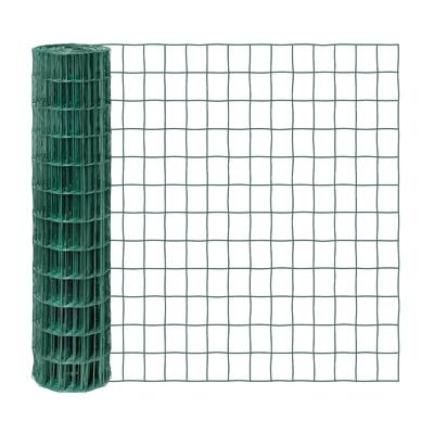 25m Gitterzaun 120cm - Premium Maschendrahtzaun 100x75mm, Gartenzaun, grün Image