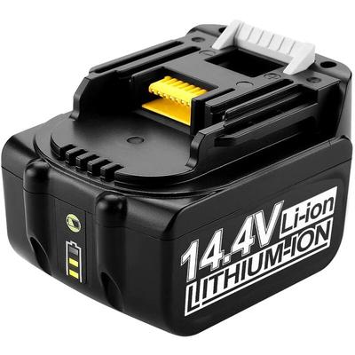 Pdstation - Für Makita 14.4V Akku 5.0Ah BL1415 BL1430 BL1450 BL1440 194065-3 LED-Anzeige Image
