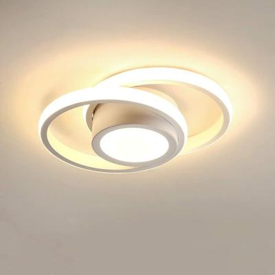 Goeco - led Deckenleuchte 30W Modernes Rund Deckenlampe Warmweiß 3000K Für Wohnzimmer Schlafzimmer