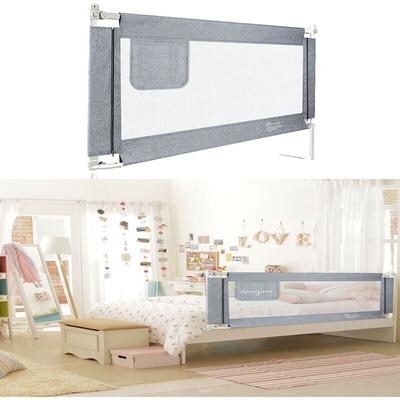 Bettgitter Tragbares Kinderbettgitter Babybettgitter zum vertikalen Heben, Babybettgitter Gitter Image