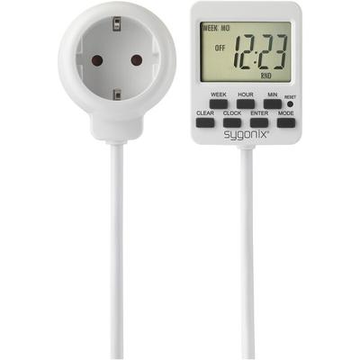 SY-5178380 Zeitschaltuhr digital Wochenprogramm 3500 w Countdown-Funktion, Dauerbetrieb, - Sygonix Image