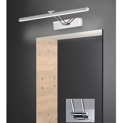 Led Badezimmer Wandleuchte baabe Silber Chrom schwenkbar, Breite 60cm Image