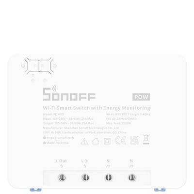Sonoff - WiFi Schalter Stromzähler POWR3 25A Weiß Image