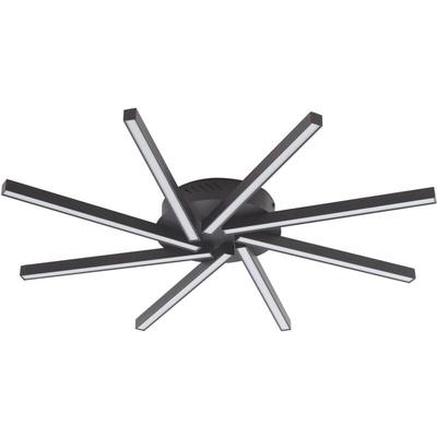 Led Deckenleuchte 'Tjado' aus Metall dimmbar für Wohnzimmer & Esszimmer von Lucande Image