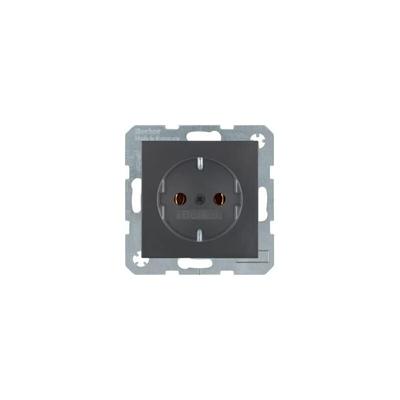 47431606 Steckdose schuko S.1/B.3/B.7 anthrazit, matt - Berker Image
