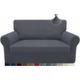 Stretch-Couchbezug für 2-Sitzer, weiche Mikrofaser-Sofa-Schonbezug, rutschfester