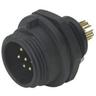 Weipu - SP1312 / p 4 Rundstecker Stecker, Einbau Gesamtpolzahl: 4 Serie (Rundsteckverbinder): SP13 1