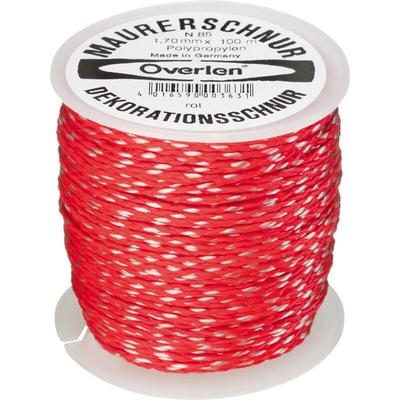 Overmann - Maurerschnur pp 1,7mm 100m rot Image