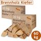 Kiefer Brennholz Kaminholz 60 kg Holz Für Ofen und Kamin Kaminofen Feuerschale Grill Feuerholz 30