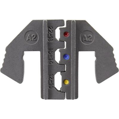 Toolcraft - PLE-0A2 Crimp-Einsätze Isolierte Steckverbinder Quetschbereich: 0.5 bis 6 mm² Passend Image