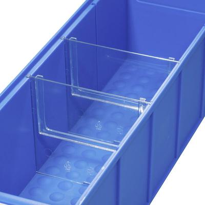 456590 Zwischenwand für Lagersichtbox ProfiPlus ShelfBox Divider s Transparent 4 St. - Allit