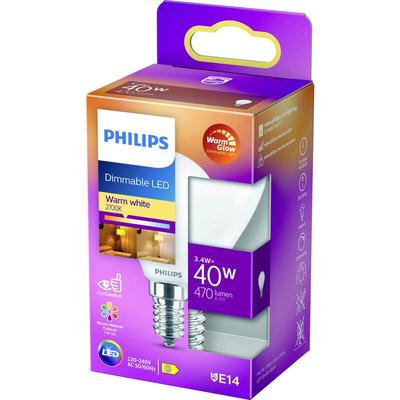 Led 871951432447300 led eek d (a - g) E14 Tropfenform 3.4 w = 40 w Warmweiß (ø x l) 45 mm x Image