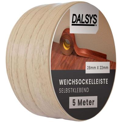Weichsockelleiste selbstklebend Klebeleiste, Abschlussleiste für Fugen in Wohnbereich, Küche, Bad, Image