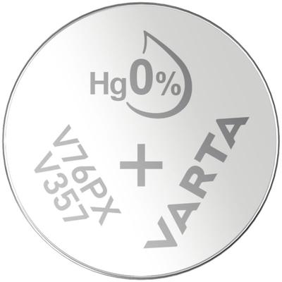 Varta - Silberoxid-Knopfzelle, SR44/V357, 1,55 V/145 mAh Image