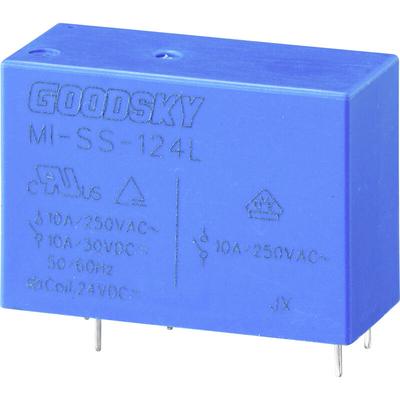 GoodSky MI-SS-124L Printrelais 24 V/DC 10 A 1 Wechsler 1 St. Tube