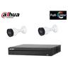 Dahua - kit telecamere poe ip 2 telecamere 2 mpx full color