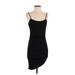 City Studio Casual Dress - Bodycon Scoop Neck Sleeveless: Black Print Dresses - New - Women's Size Small