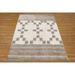 Casavani Block Printed Beige Rug For Living Room 12 x15 Geometric Cotton Area Rugs for Outdoor Patio