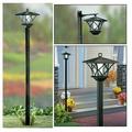 karymi Outdoor Post Lights Pole Lights Outdoor Decorations Floor Lamp Vintage For Patio Garden Backyard Front/Back Door Solar Floor Lamps Outdoor Lights Solar Lights Outdoor Clearance Weekly Deals