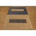 Casavani Block Printed Blue Rug For Living Room 5 x5 Cotton Square Area Rugs for Outdoor Patio