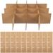 6 Pcs Dish Packing Moving Boxes Cardboard Dividers for Boxes Divider for Cardboard Moving Boxes Shipping Carton Dividers Glass Paper