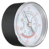 Oil-free Air Compressor Pressure Meter Popcorn Maker Machine Accessories Manometer Metal