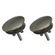 2Pcs Sink Hole Covers 2 Inch Stainless Steel Kitchen Sink Tap Hole Cover Good Sealing Sink Tap Hole Plug Faucet Hole Cover for Leakage Prevention (Gray)