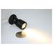 Micro Pivoting LED Spotlight - 1 Watt High Power LED Lamp - Tiny Size Warm White LED 12 to 28VDC