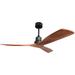 52 Modern Ceiling Fan with 6 Speeds 3 Solid Wood Fan Blade and Remote Control 35W Reversible Silent DC Motor Ceiling Fan