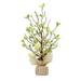 Co.MMehjri Artificial Easter Egg Flower Twig Branches Artificial Leaves Spring Floral Stems Light Up Festivak Decoration