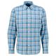 Marc O'Polo Herren Hemd aus Bio-Baumwolle Regular Fit Langarm, blau, Gr. L