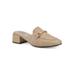 Women's Quin Mule by Cliffs in Natural Raffia (Size 7 1/2 M)