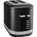 KitchenAid Manual Control 2 Slice Toaster Matte Black (5KMT2109BBM)