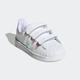 Sneaker ADIDAS ORIGINALS "SUPERSTAR" Gr. 21, weiß (cloud white, cloud white) Schuhe Sneaker