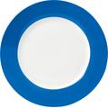 Speiseteller VAN WELL "Vario" Gr. 26,5 cm, blau (blau, weiß) Speiseteller