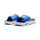 Sandale PUMA "SoftridePro 24 V Slides Erwachsene" Gr. 38, blau (team royal white blue) Schuhe Puma