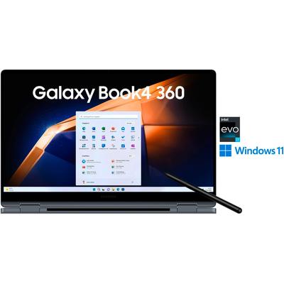 SAMSUNG Notebook "NP750Q Galaxy Book4 360 15''" Notebooks Gr. 16 GB RAM 512 GB SSD, grau 15" Notebook