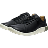 Barfußschuh KEEN "KNX LACE", Gr. 44, schwarz-weiß (schwarz, star weiß), Leder, sportlich, Schuhe Barfußschuh