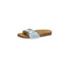 Pantolette LICO "Pantolette Bioline Once More", Gr. 39, grau, Synthetik, Schuhe